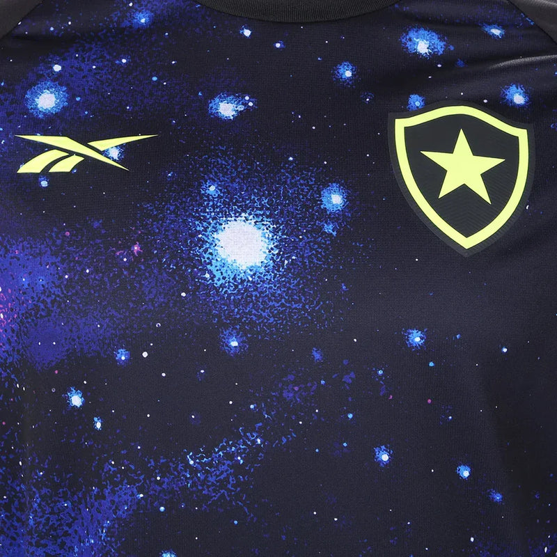 Camisa Botafogo Pré-Jogo 2024/25 Reebok Preta