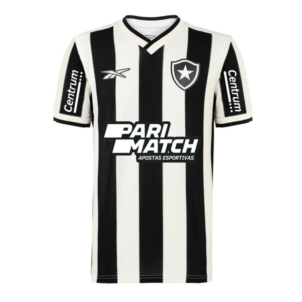 Camisa Botafogo I 2024/25 Reebok Torcedor C/Patrocínio Masculina