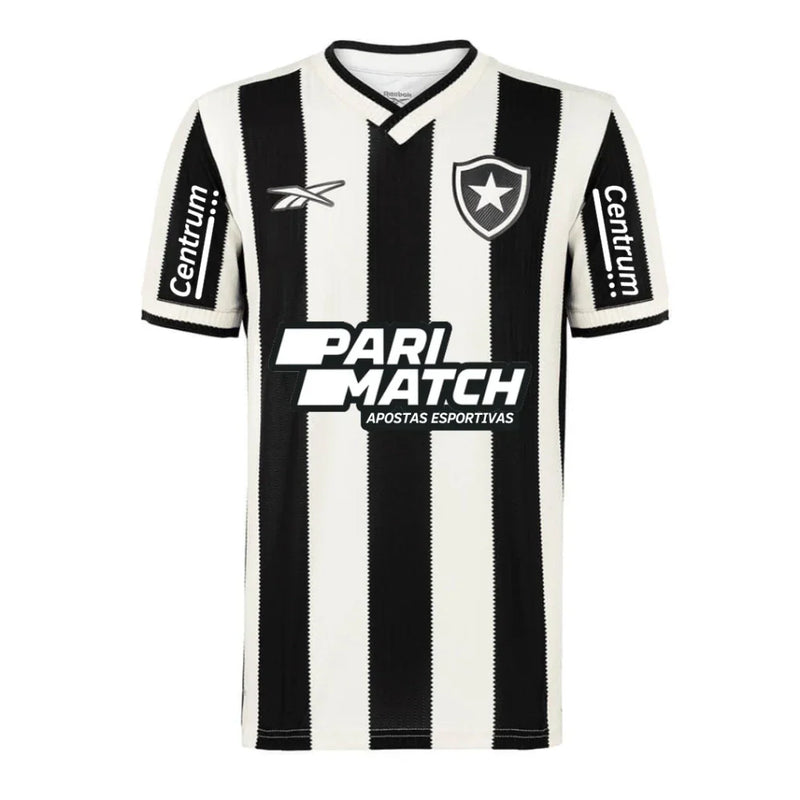 Camisa Botafogo I 2024/25 Reebok Torcedor C/Patrocínio Masculina