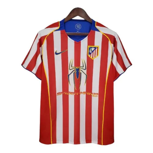 Camisa Atlético de Madrid Retrô Spider - 2004/05