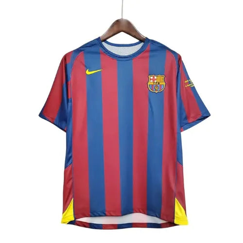 Camisa Barcelona Retrô - 2005/06