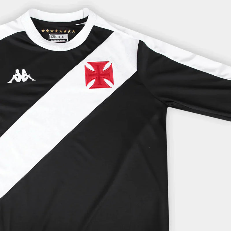 Camisa Vasco I Manga Longa 2024/25 Kappa Masculina
